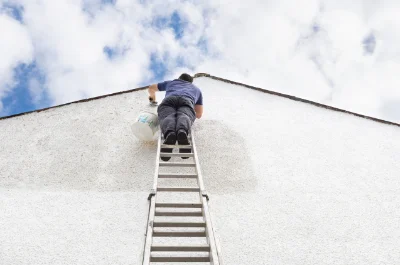Peinture extérieure à Saivres — façades et ravalement